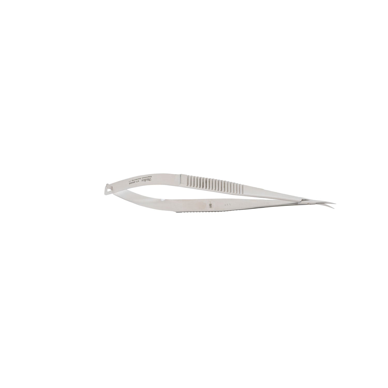 Surgery Scissors, 6", 8mm Blades, Flat Handles, Curved