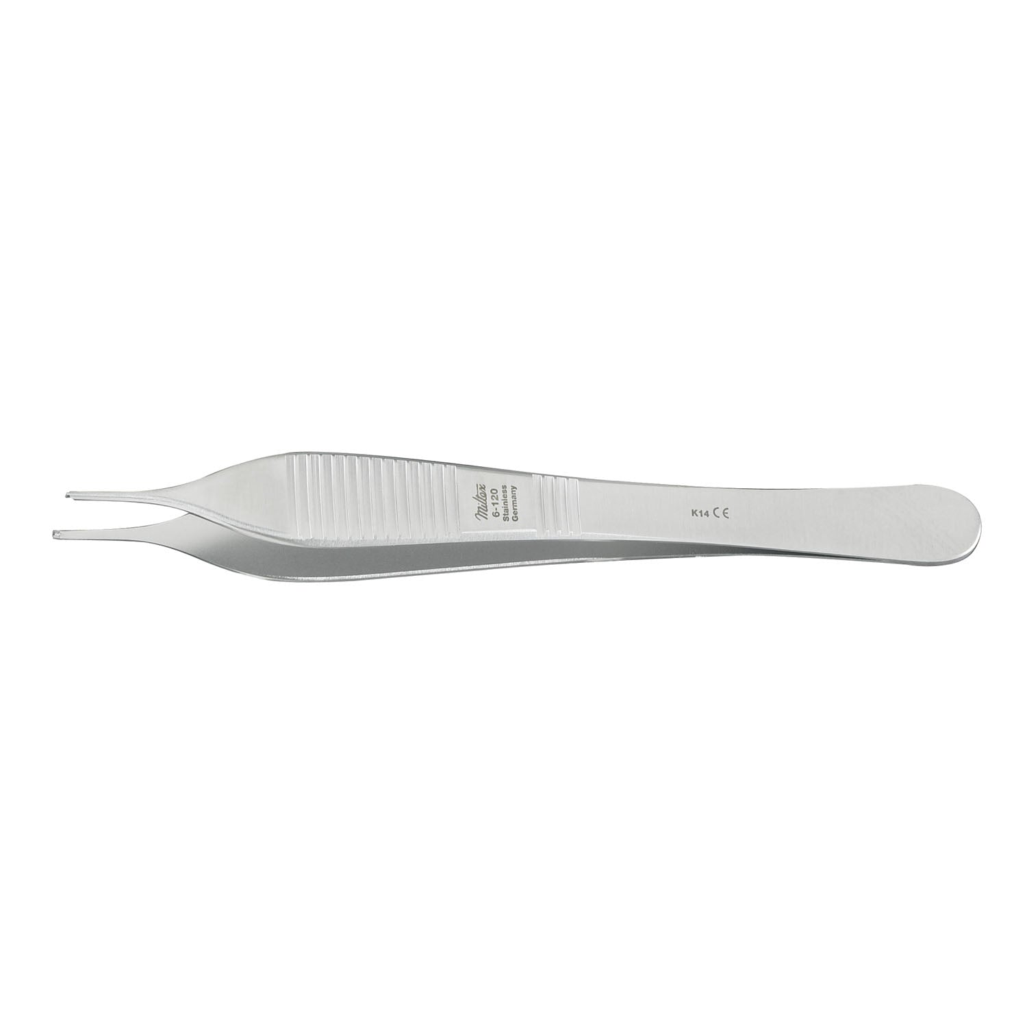 Tissue Forceps, 4_", 1x2 Teeth, Delicate
