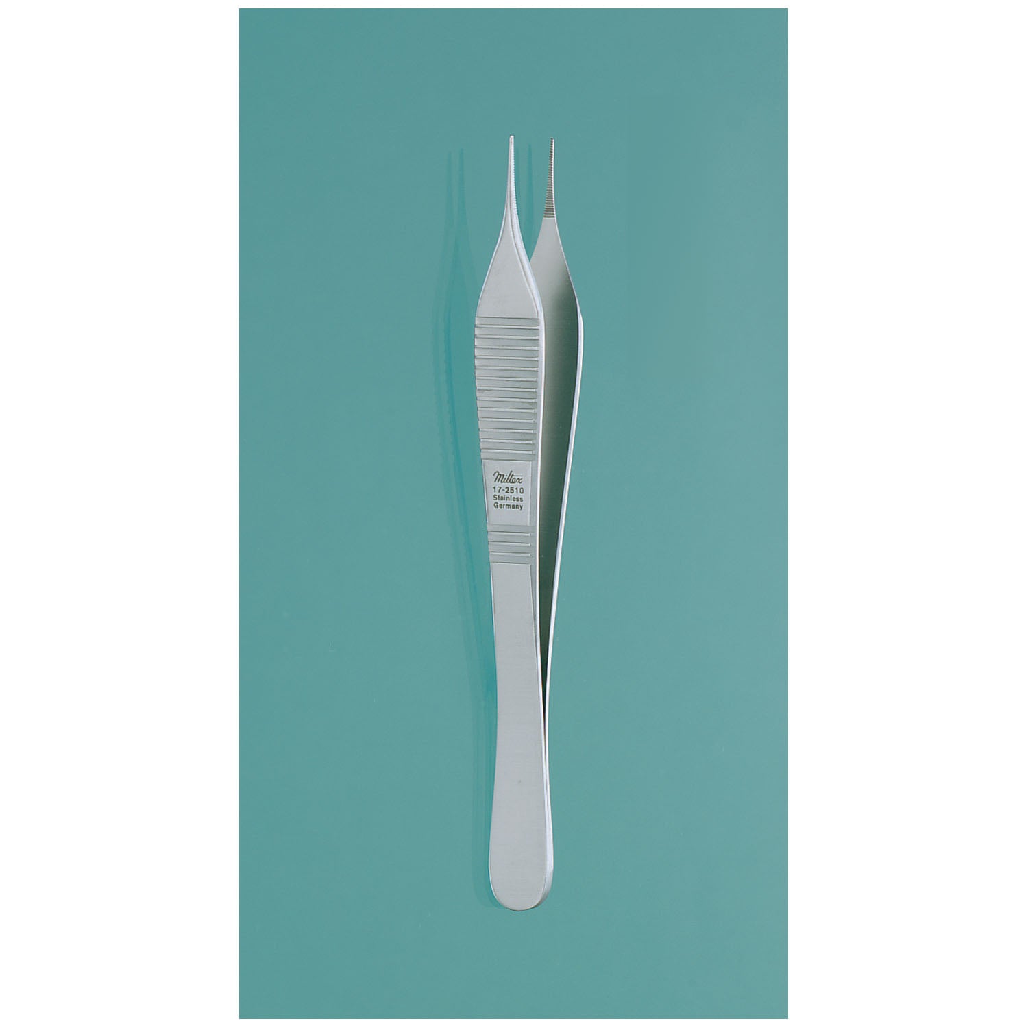 Dressing Forceps, 4_", Delicate, Angled