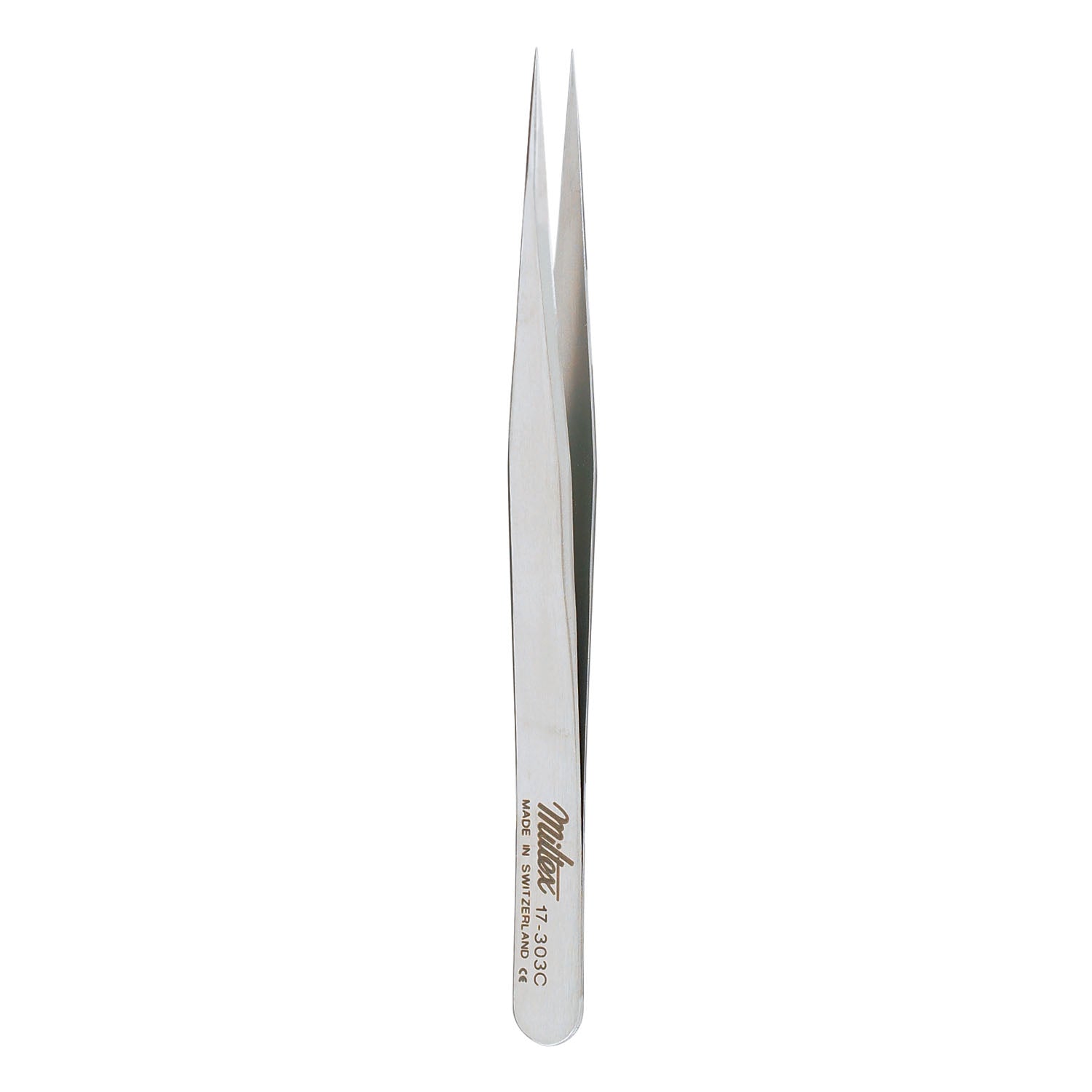 Style 3C Jeweler Style Forceps, Narrow, Fine, 4 3/8"