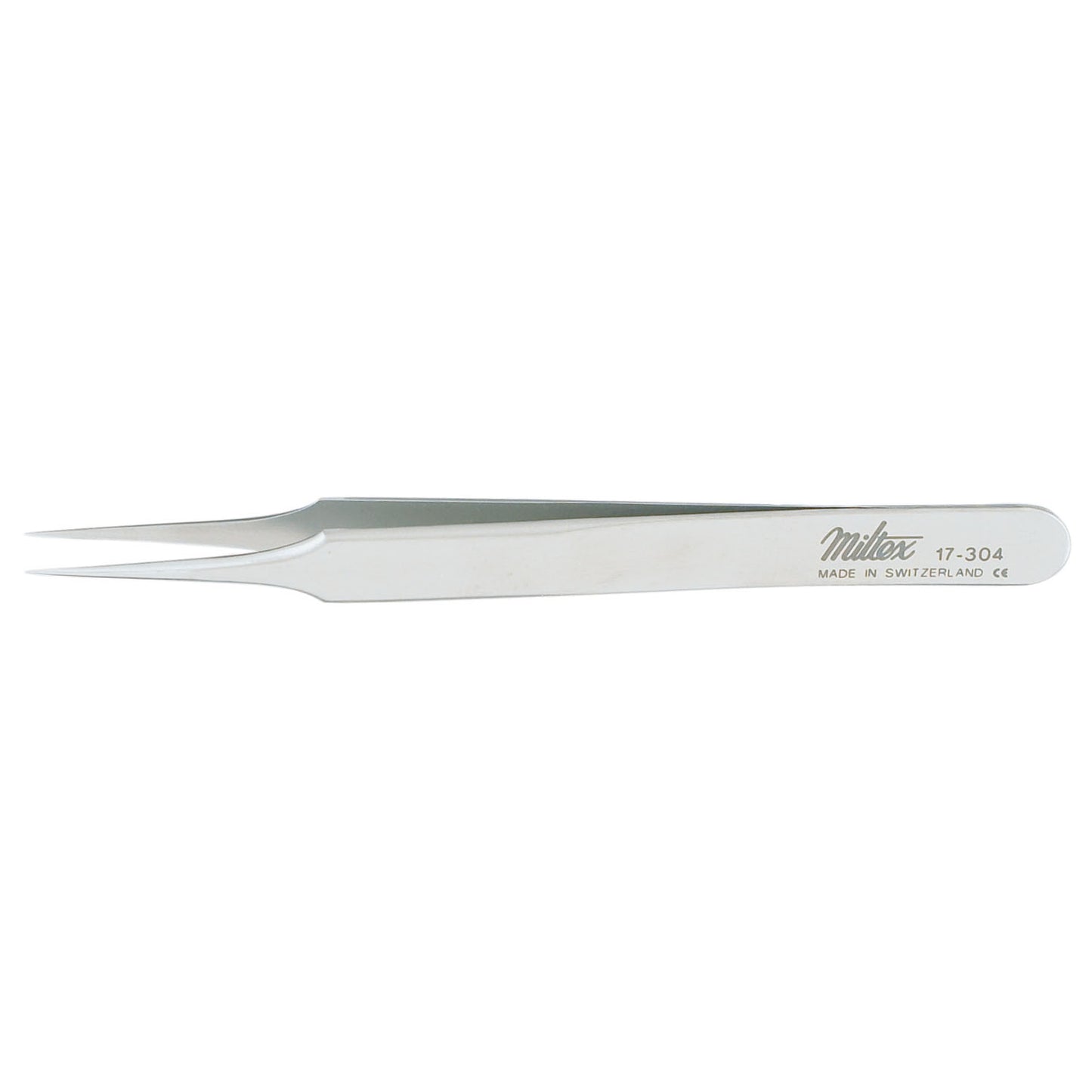 Style 4 Jeweler Style Forceps, Fine, 4 3/8"