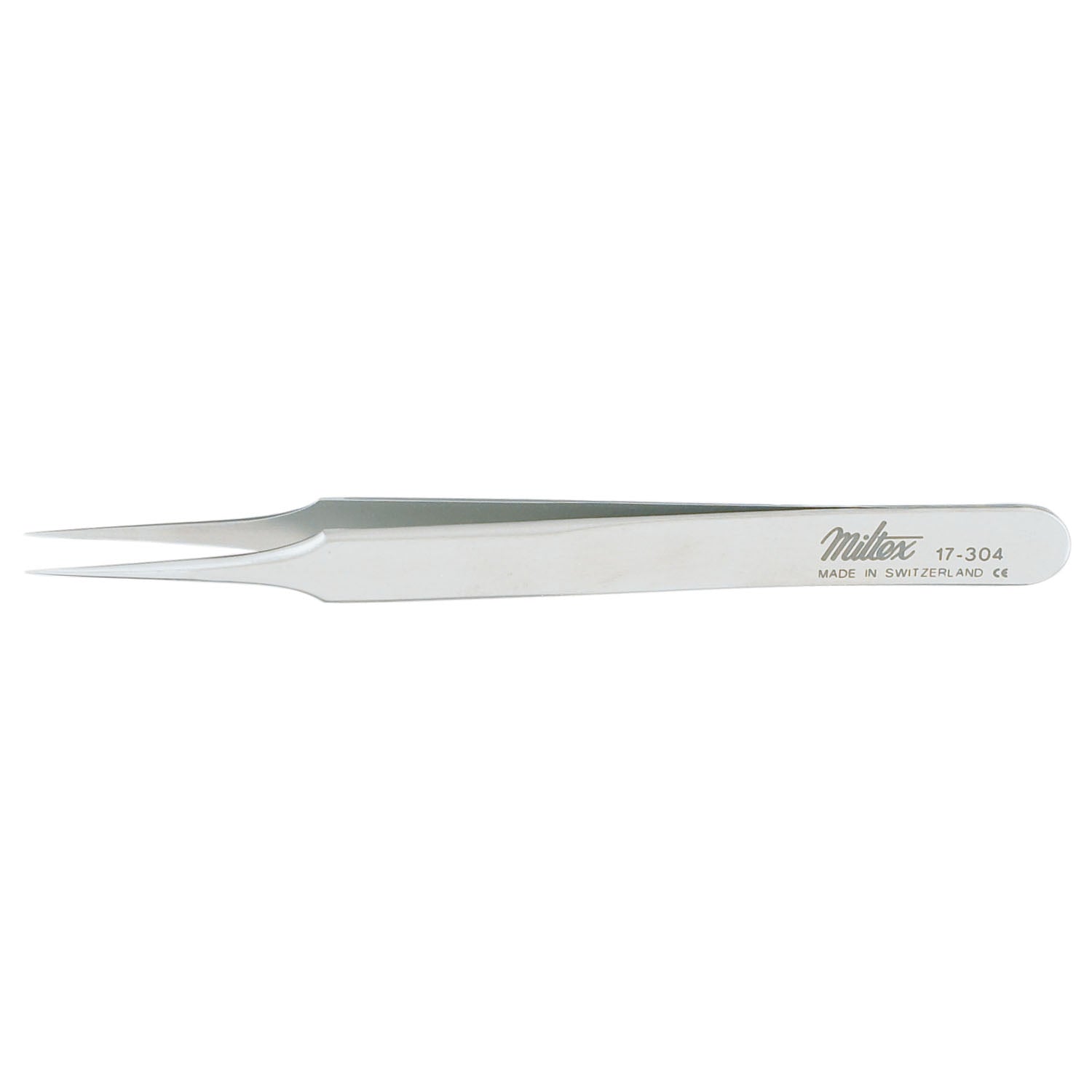 Style 4 Jeweler Style Forceps, Fine, 4 3/8"