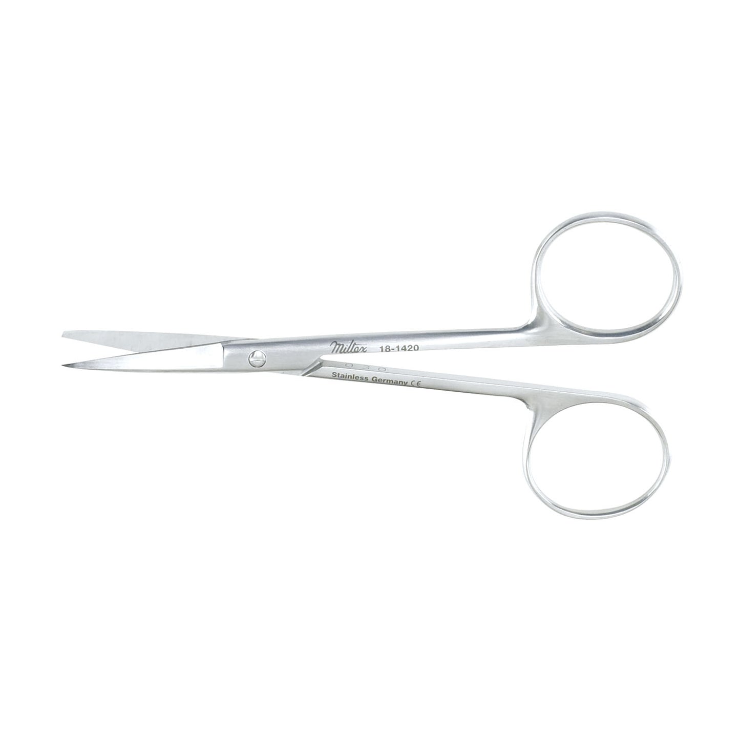 Iris Scissors, 4" Straight, Sharp-Blunt Points