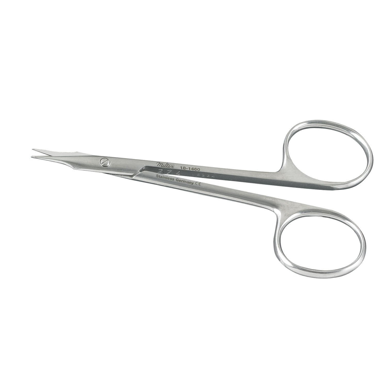 Stevens Tenotomy Scissors, 3_" Curved, Blunt Points Ribbon Type