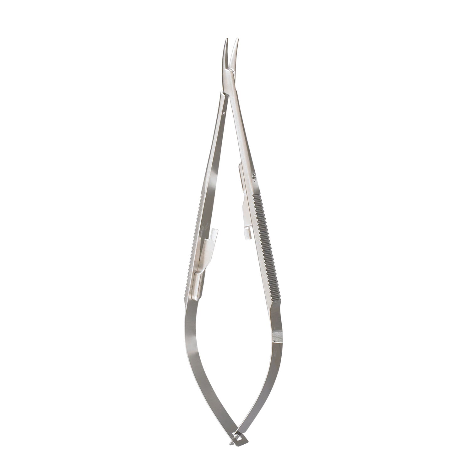 Castroviejo Needle Holder, 5_", Lock, Curved