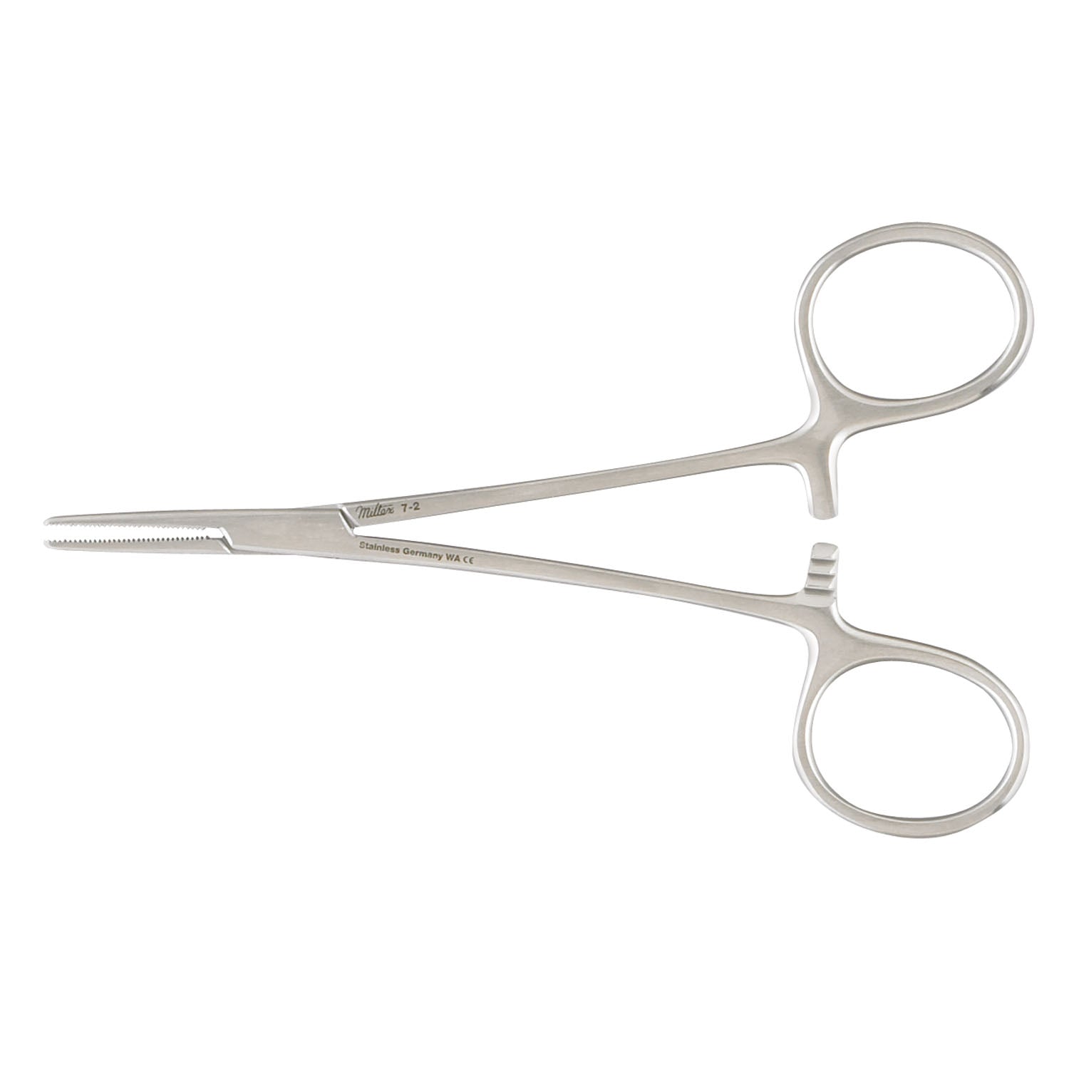 Halstead Mosquito Forceps, 5" Curved, 1 x 2 Teeth