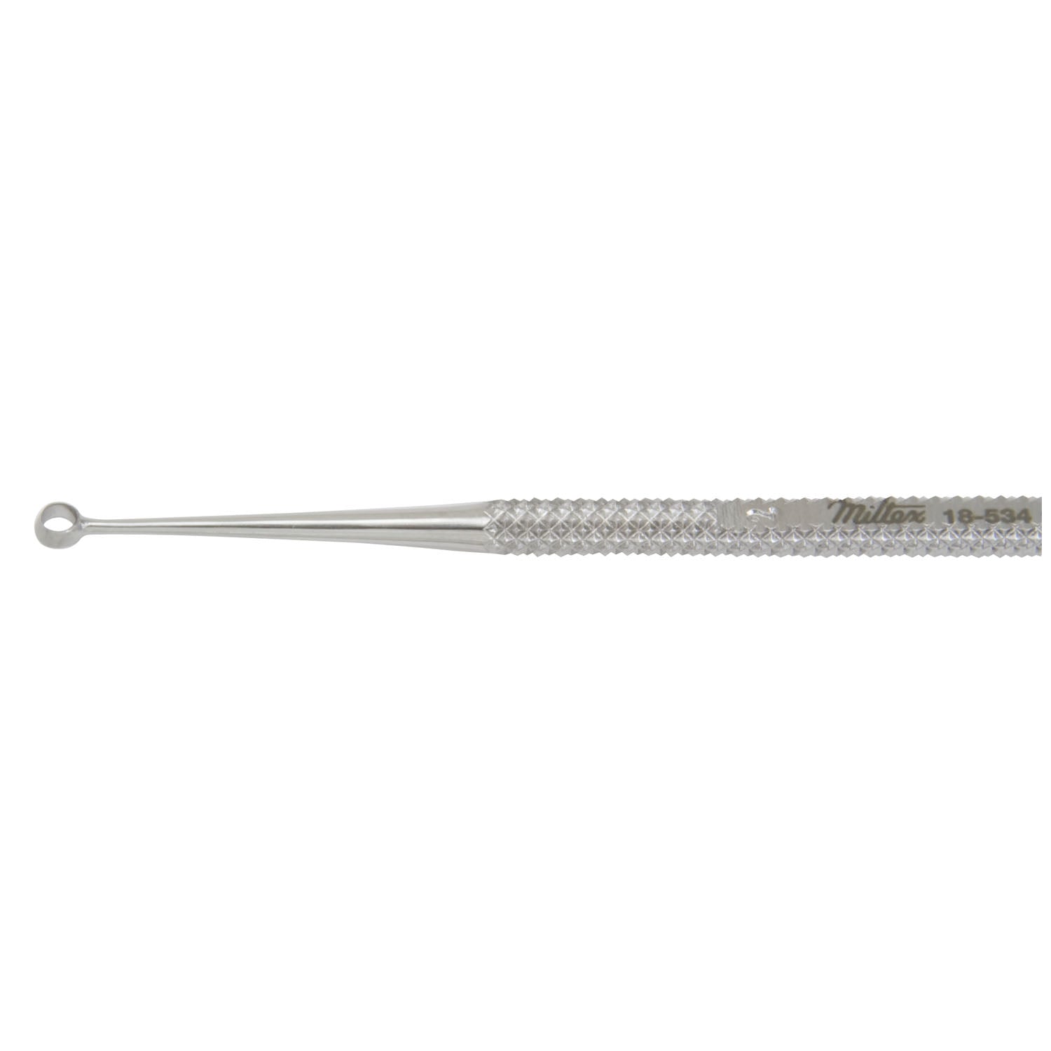 Heath Chalazion Curette, 4", Size 2, 2mm