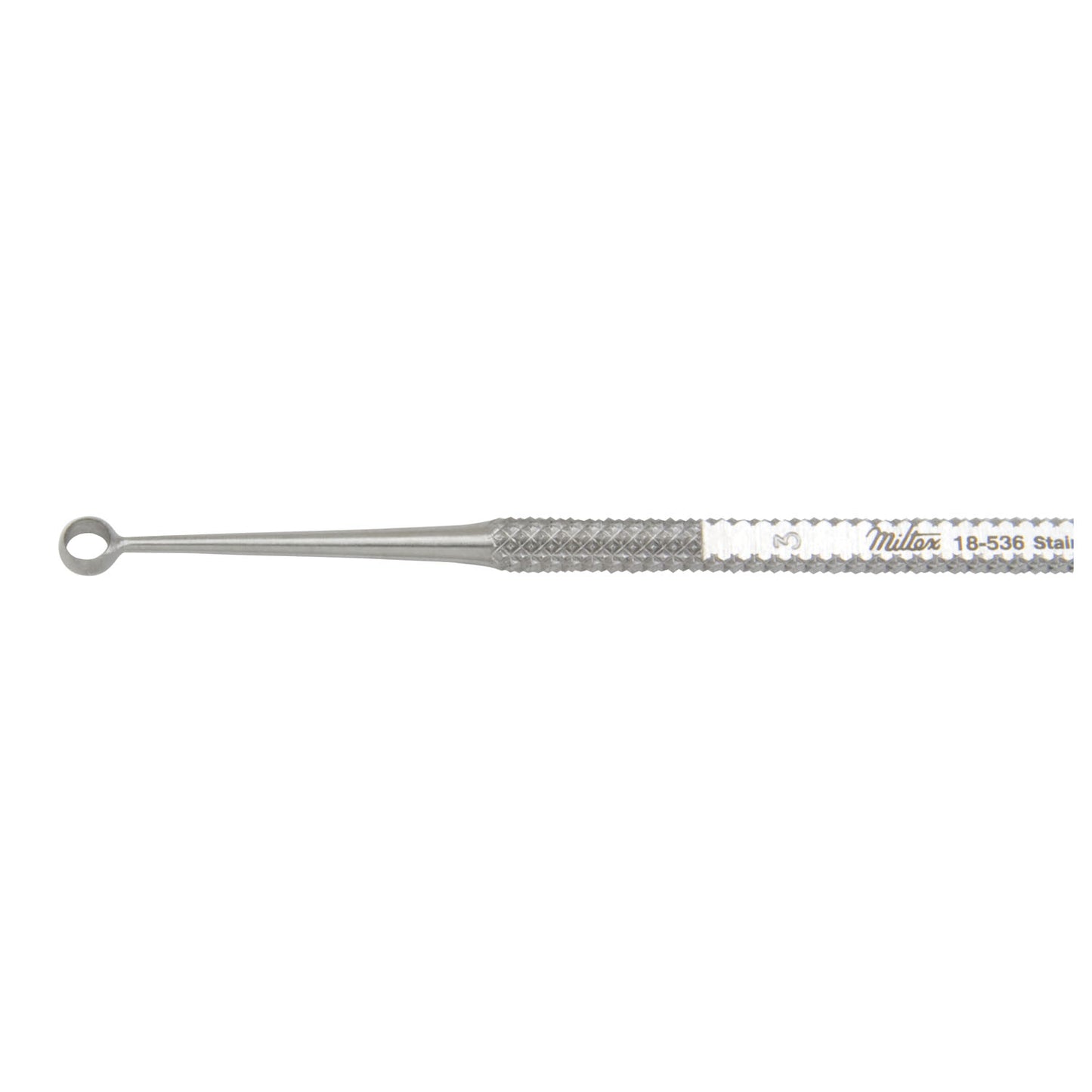 Heath Chalazion Curette, 4", Size 3, 3mm