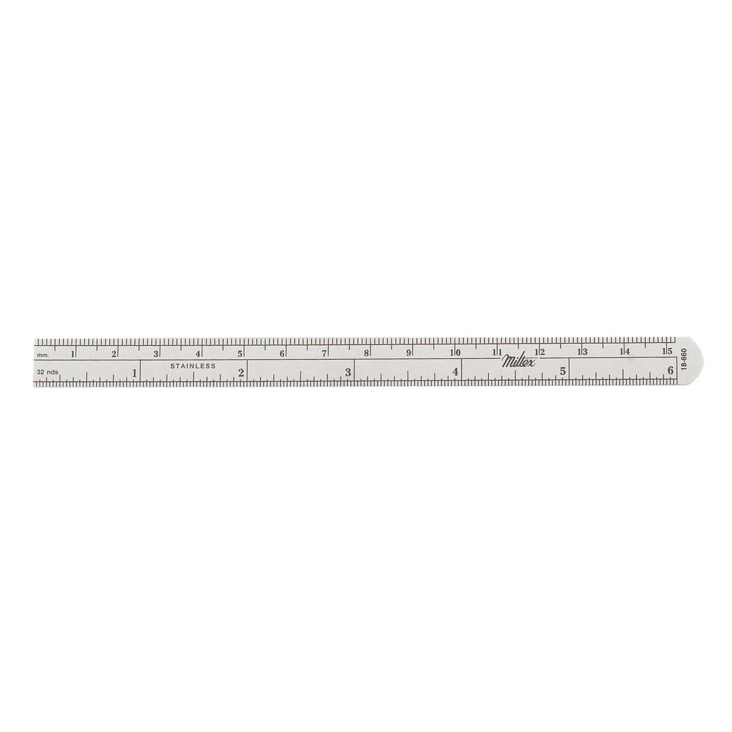 Stainless Ruler, 6" x _"