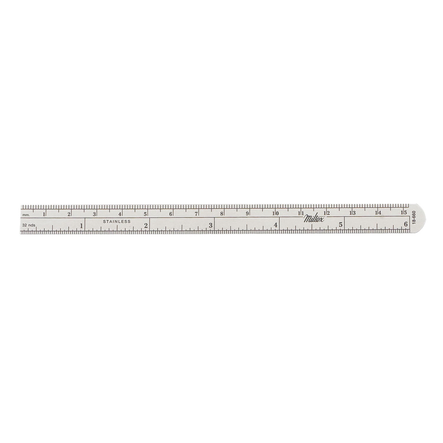 Stainless Ruler, 6" x _"