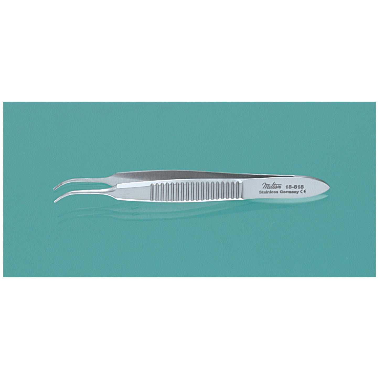 Graefe Forceps, 4 3/8", Standard Jaws 4_mm Wide, Fine Teeth