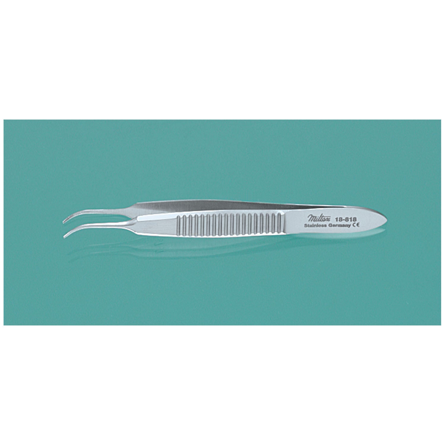 Graefe Forceps, 4 3/8", Standard Jaws 4_mm Wide, Fine Teeth