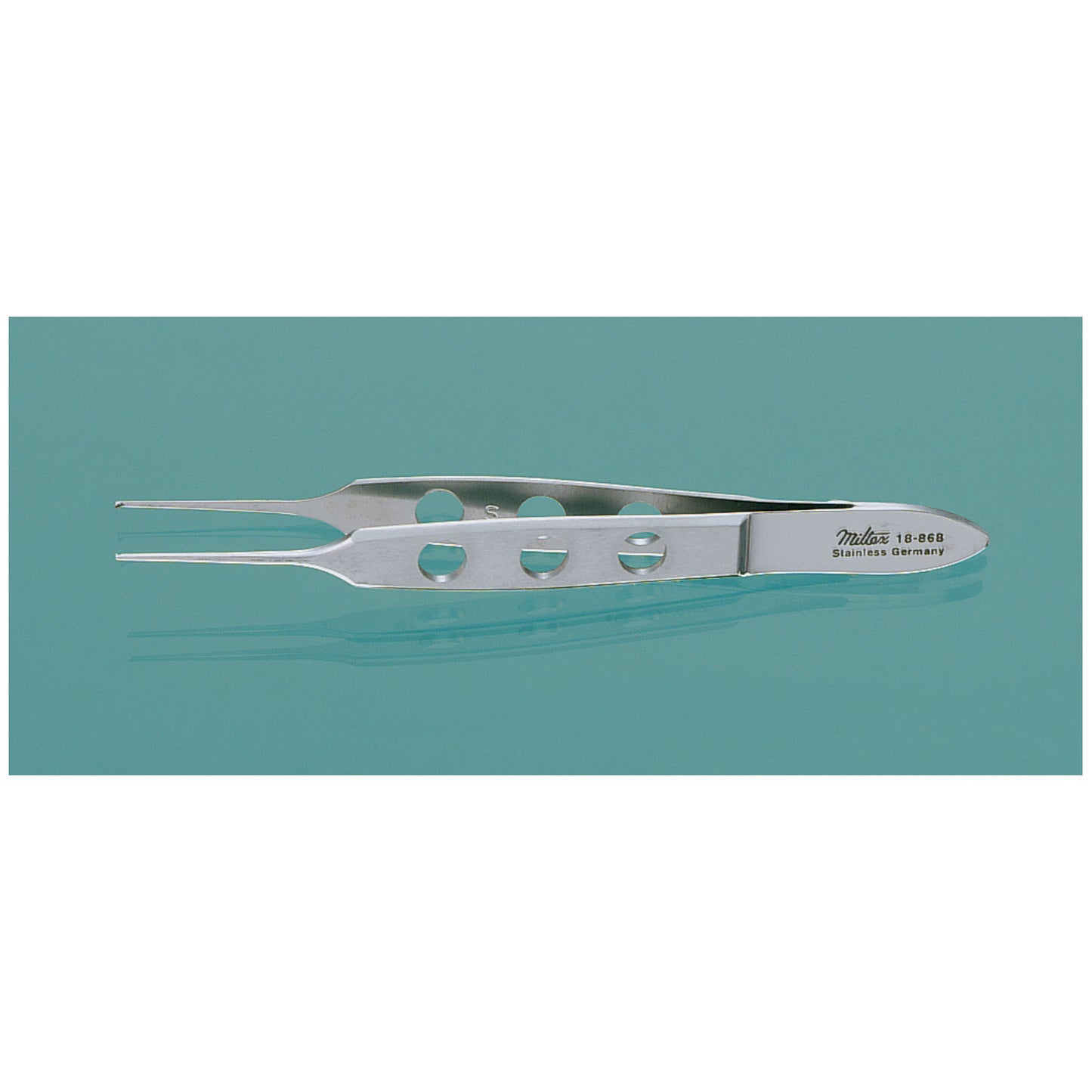 Bishop-Harmon Forceps, 3 3/8", Standard, 0.7mm, 1x2 Teeth