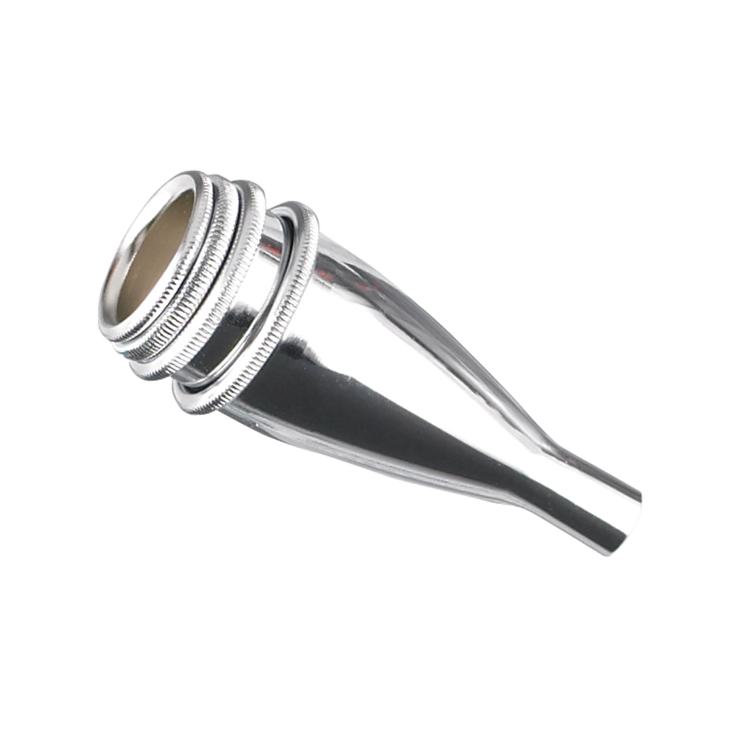 Ear Specula, Set of 4 Sizes 1, 2, 3 & 4, No Case, Light Short Pattern, Chrome