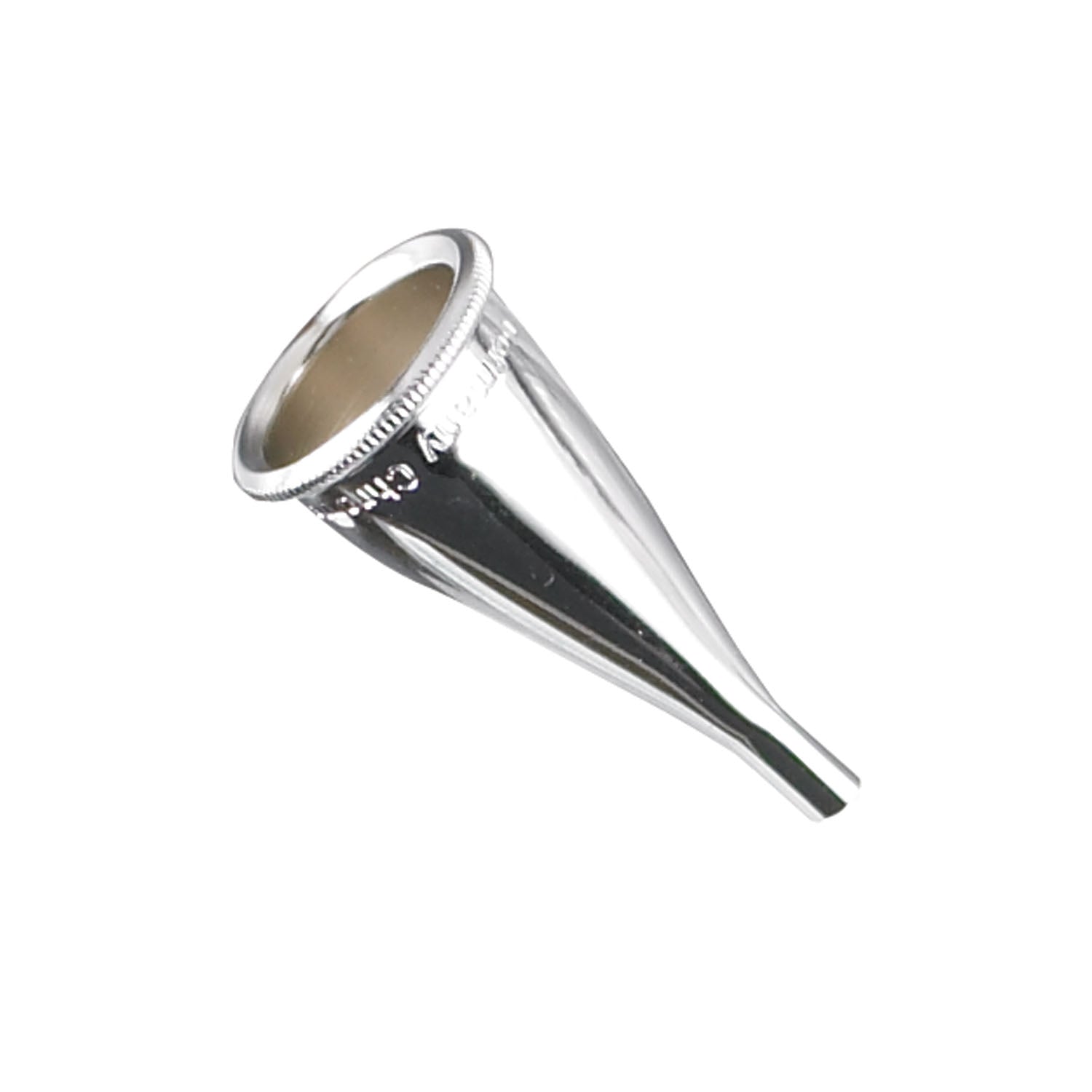Ear Specula, Single Size 1, 2x3mm, Light Short Pattern, Chrome