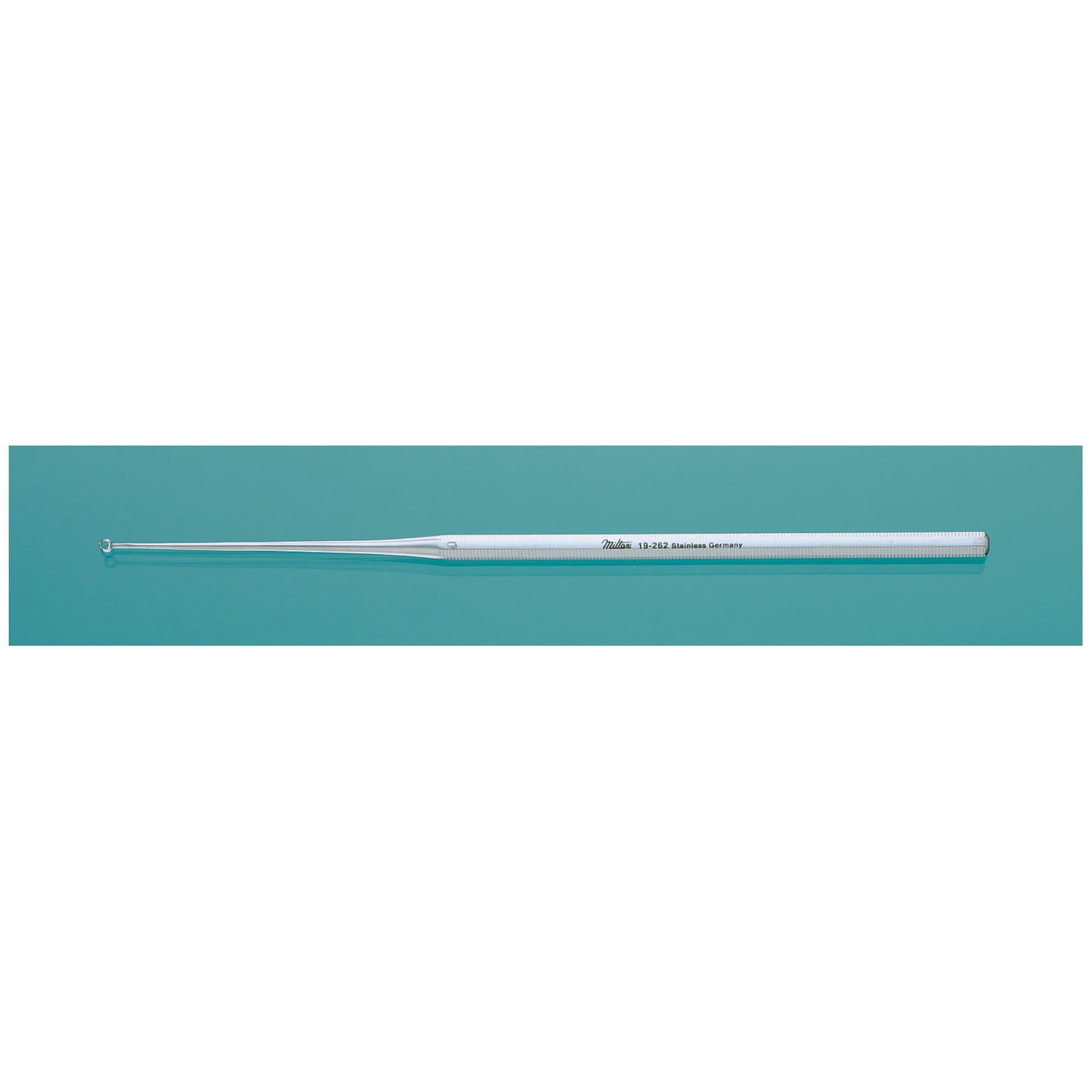 2 Ear Curette, Sharp, Straight Size