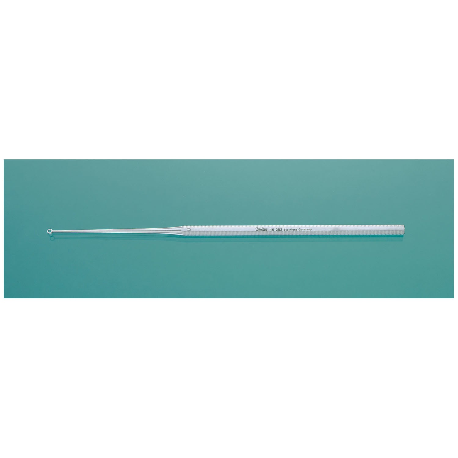 0 Ear Curette, Blunt, Straight Size