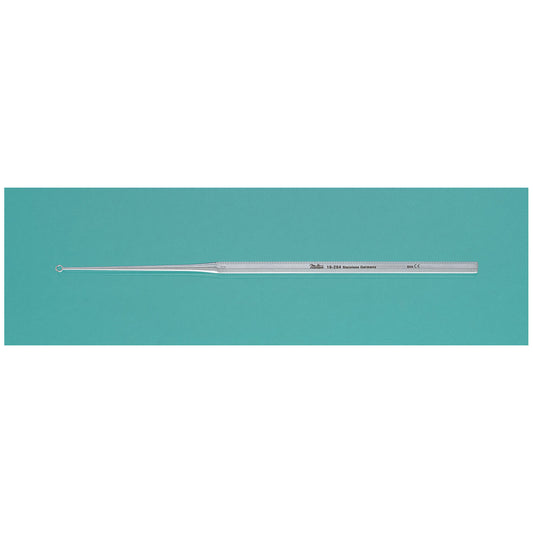 1 Ear Curette, Blunt, Straight Size