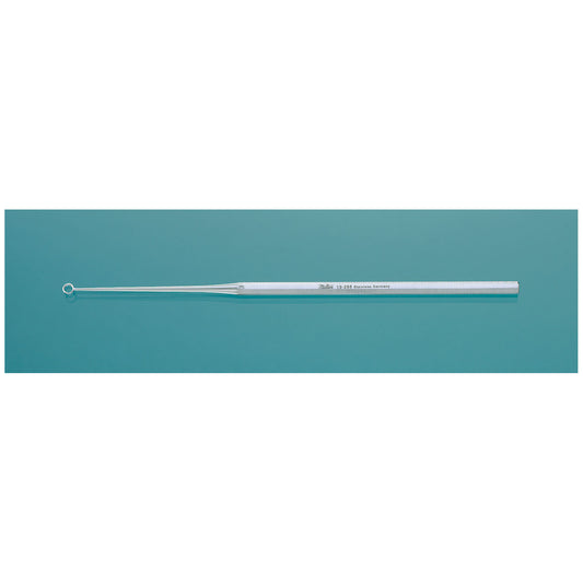 3 Ear Curette, Blunt, Straight Size