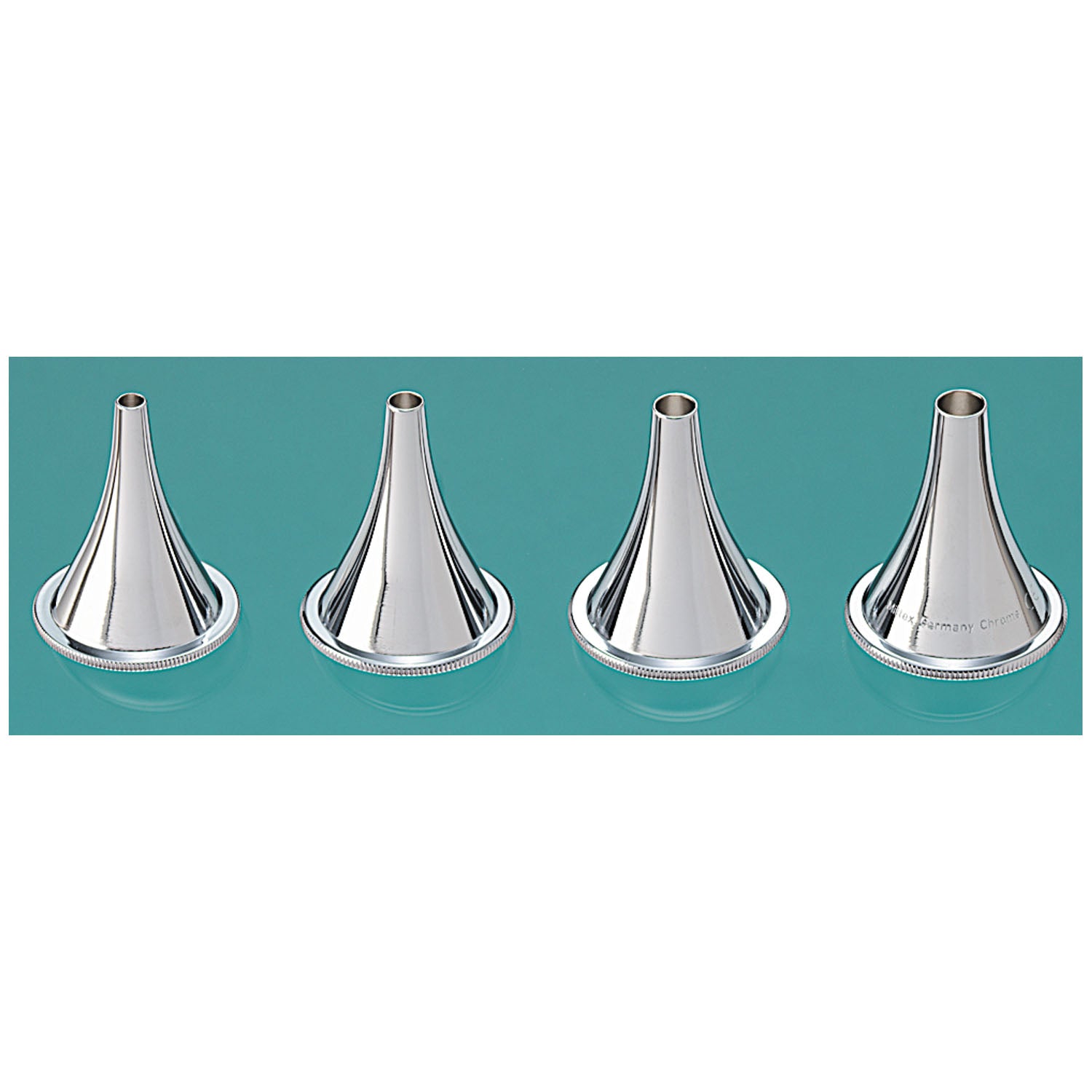 Ear Specula, Set of 4 Sizes 1, 2, 3 & 4