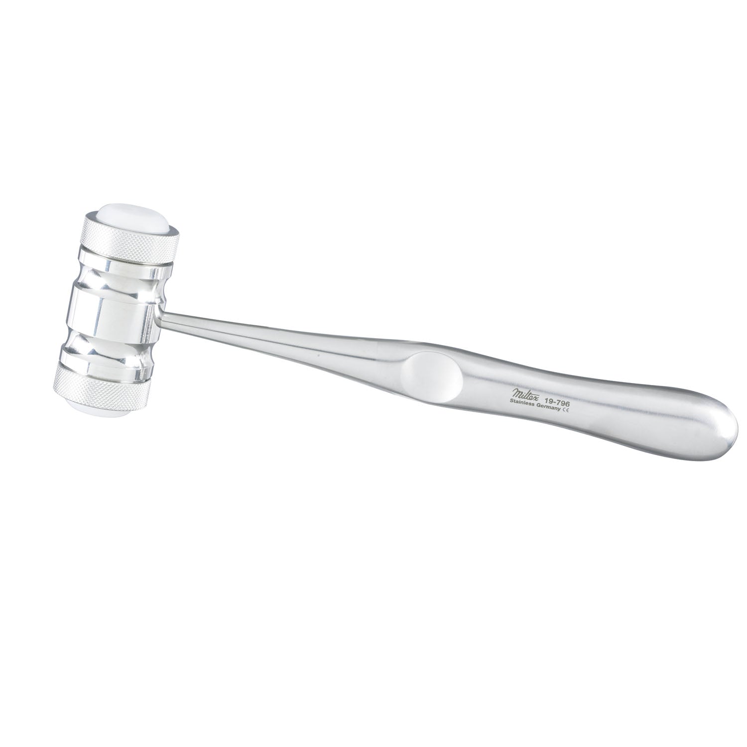 Mead Mallet, 7_", 8 oz Head, 2 Replaceable Nylon Caps