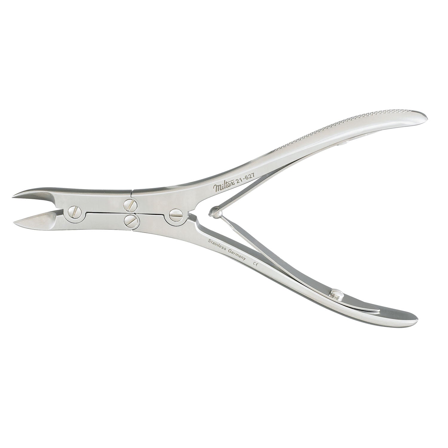 Bone Cutting Forceps, 6", Curved