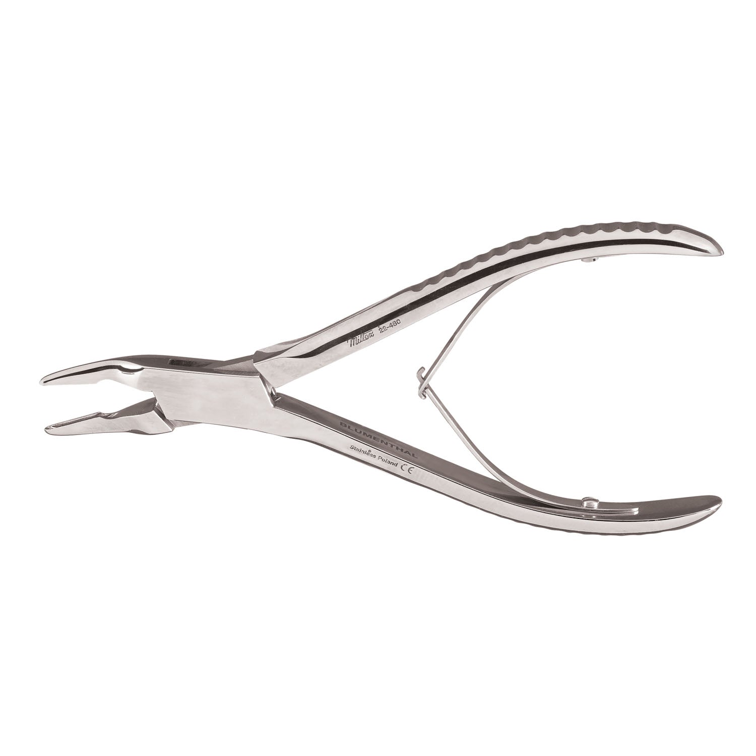 Oral Surgery Rongeur, 6", Beaks At 30 Angle