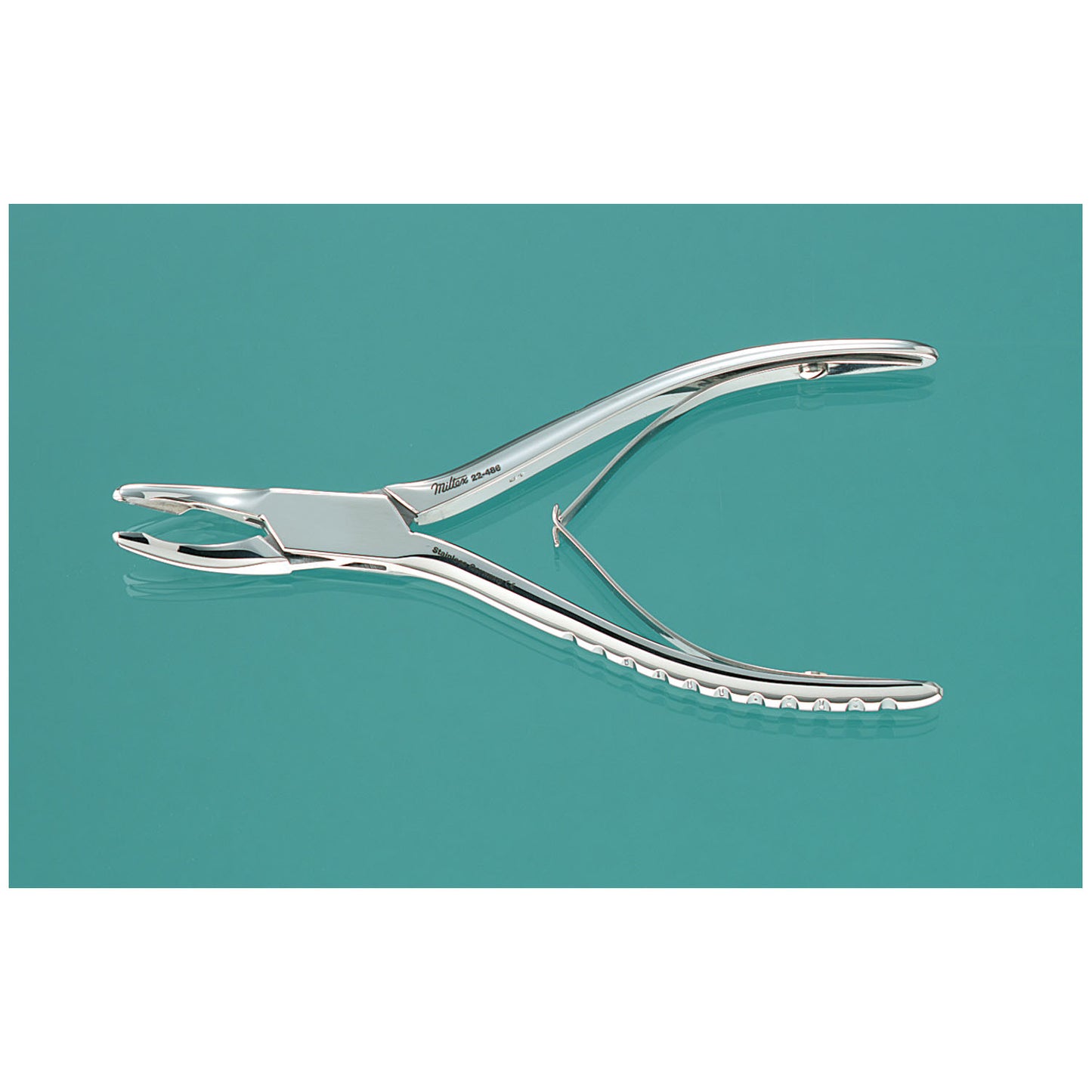 Oral Surgery Rongeur, 5_", No. 4 Pattern, Slightly Curved Beaks