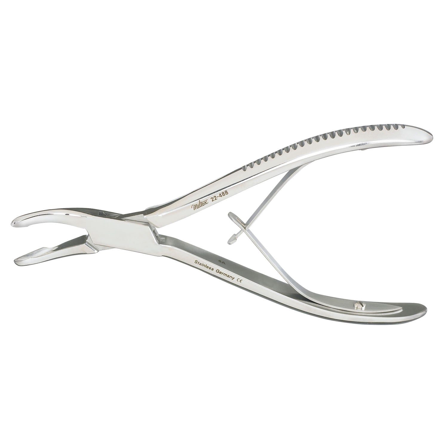 Oral Surgery Rongeur, 6_", No. 4A Pattern, Slightly Curved Beaks