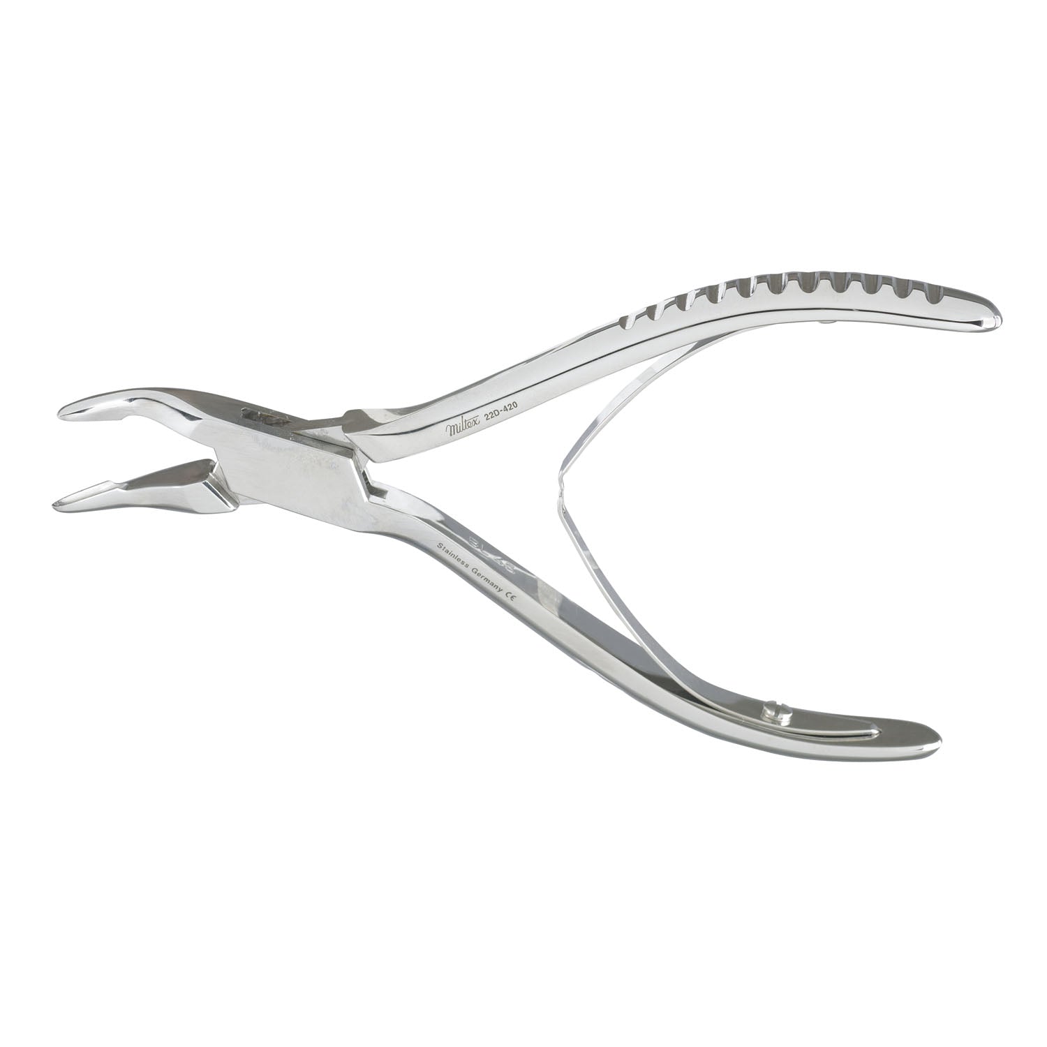 Oral Surgery Rongeur, 6", Beaks At 45 Angle