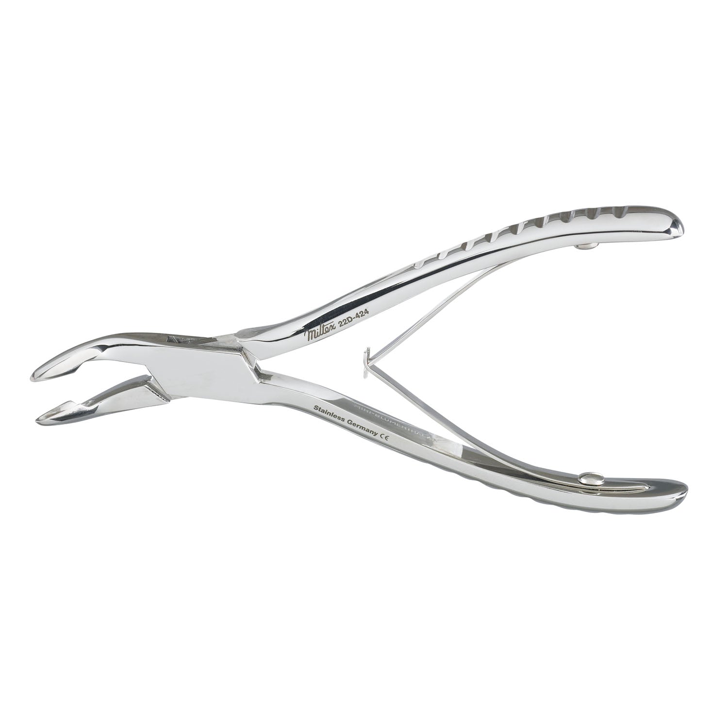 Oral Surgery Rongeur, 4_", Beaks At 45 Angle