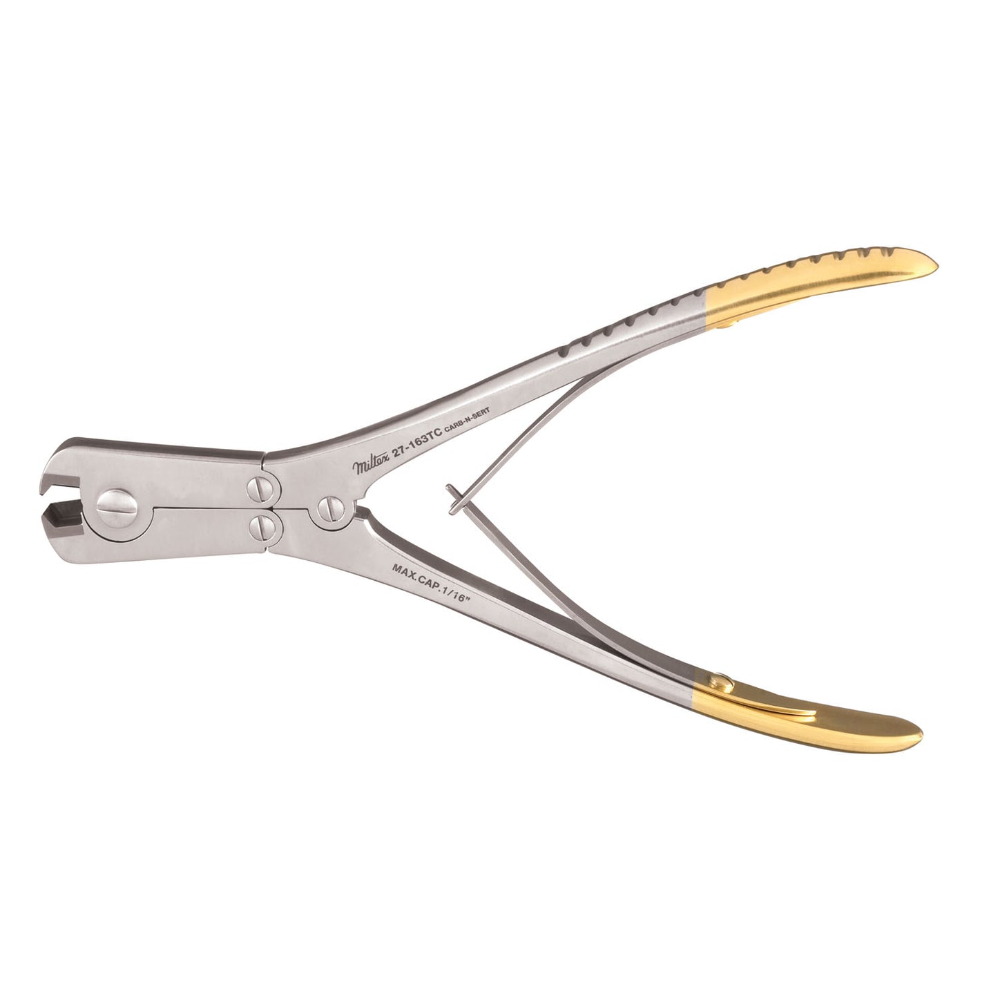 Pin & Wire Puller, 7" Double Action, Flush Cutting Blades, Cuts Up To 2mm (5/64") Soft Wire or 1.6mm (1/16") Hard Wire