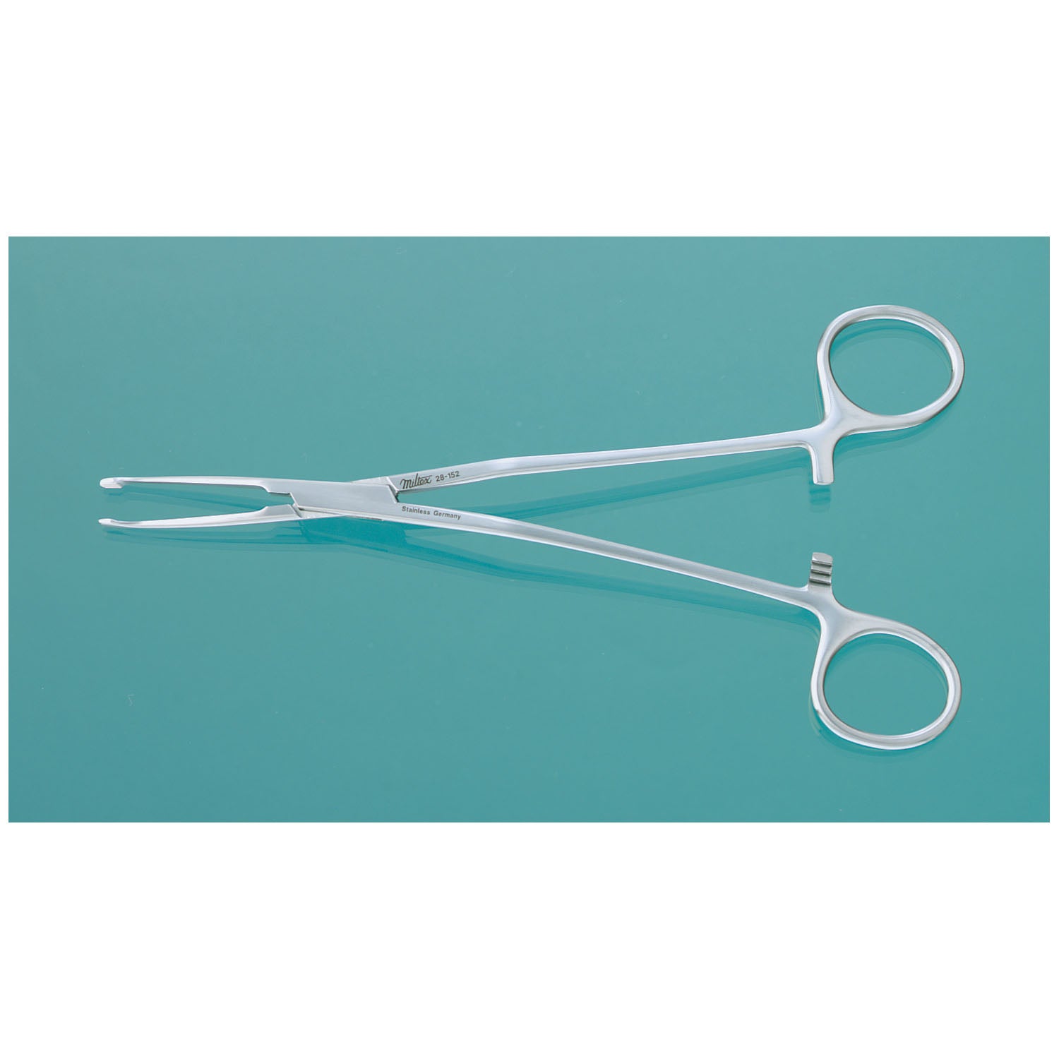 Hemorrhoid Grasping Forceps, 7_", Angled Shanks