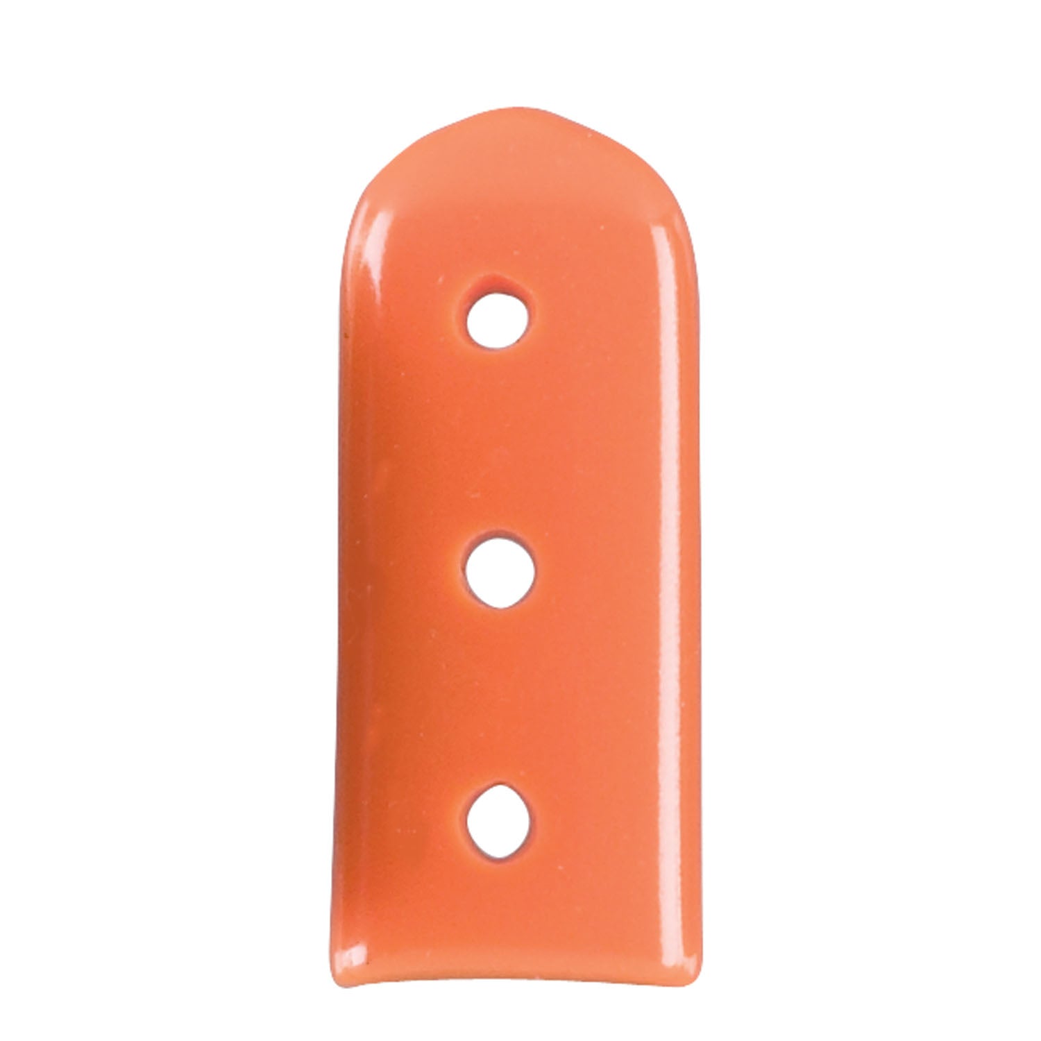 Solid Vented Instrument Guard, Size 7, 1/16" x 3/8" x 1", Orange, Non-Sterile, 50/pkg