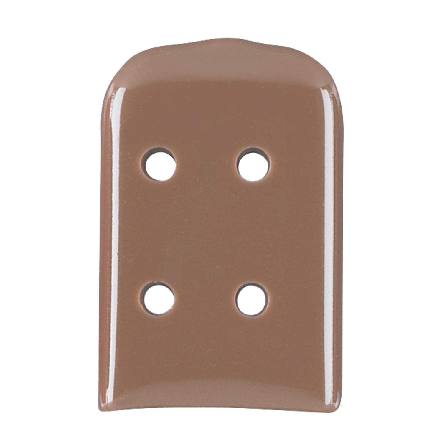 Solid Vented Instrument Guard, Size 8, 5/64" x 5/8" x 1", Brown, Non-Sterile, 50/pkg