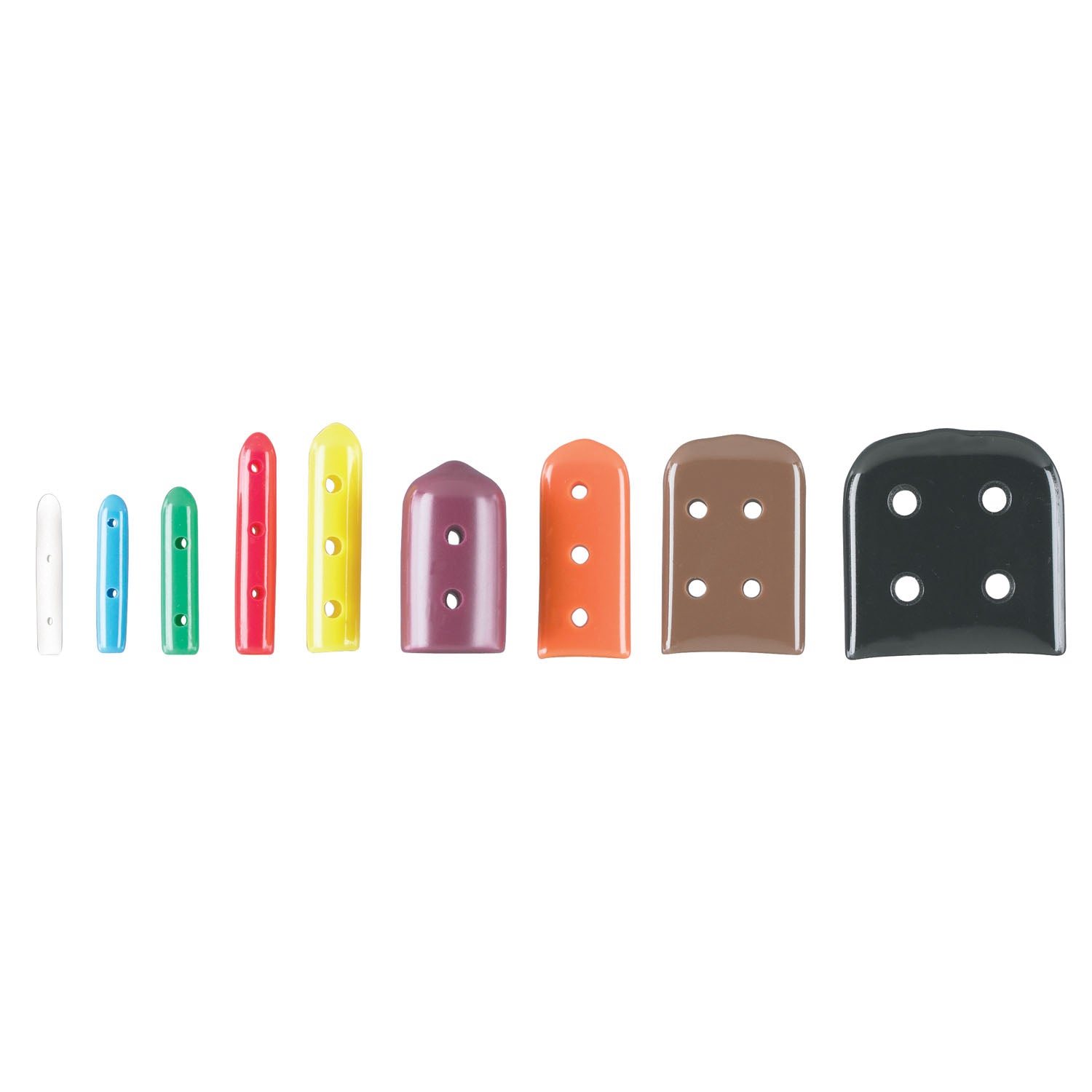 Assorted Solid Vented Instrument Guards, Size 10, (equal number of sizes plus 5), Non-Sterile, 50/pkg