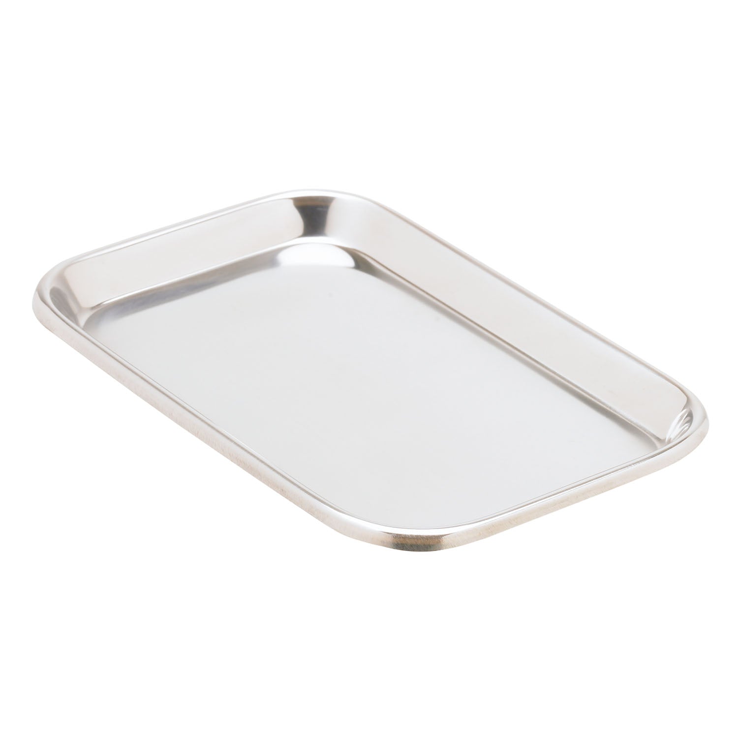 Instrument Tray, 10" x 6_" x 23?32", Rolled Edge