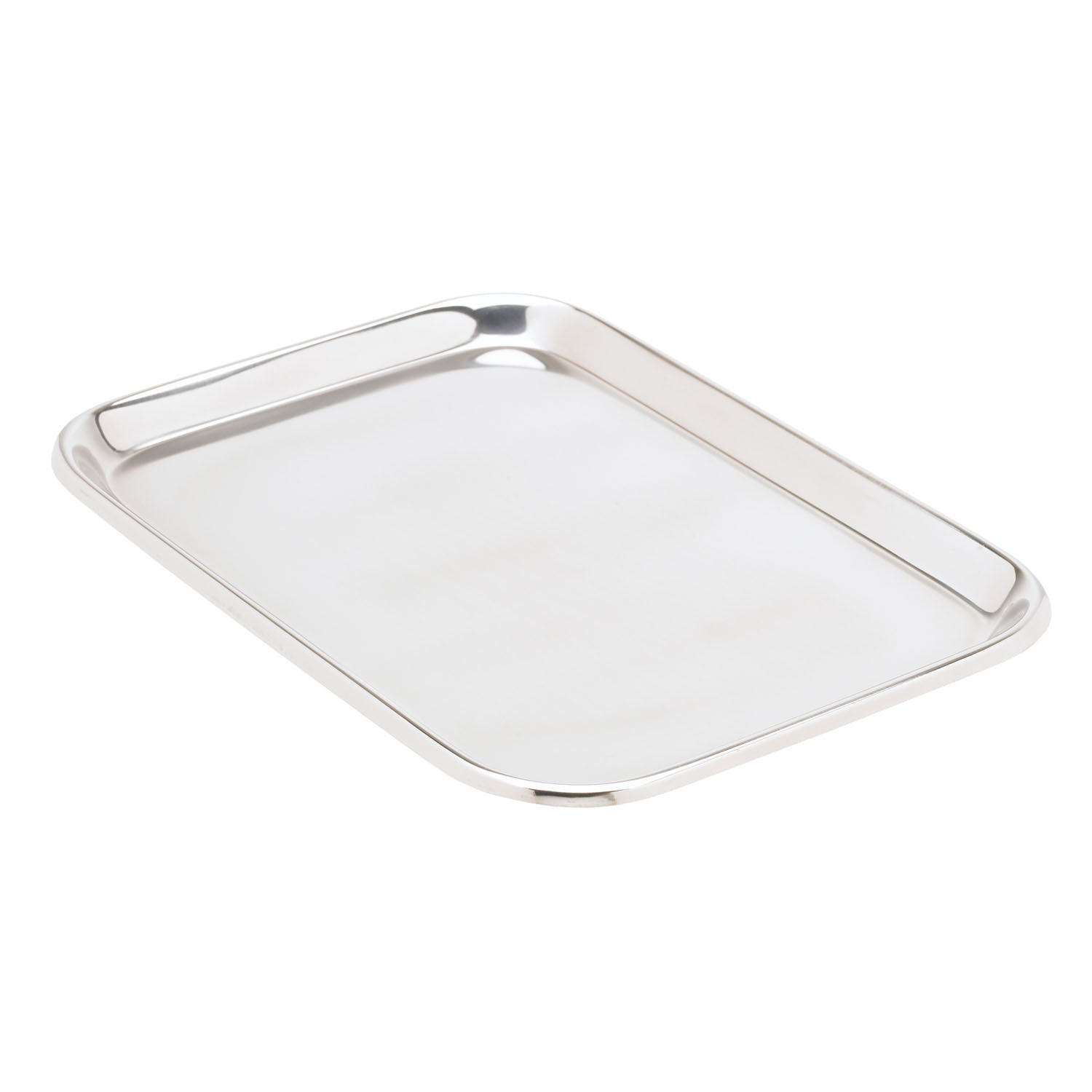 Instrument Tray, 14" x 10" x 5/8", Rolled Edge