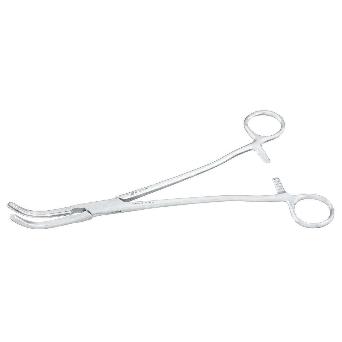 Forceps, 9_" (24.1cm), Curved, Flared Shanks
