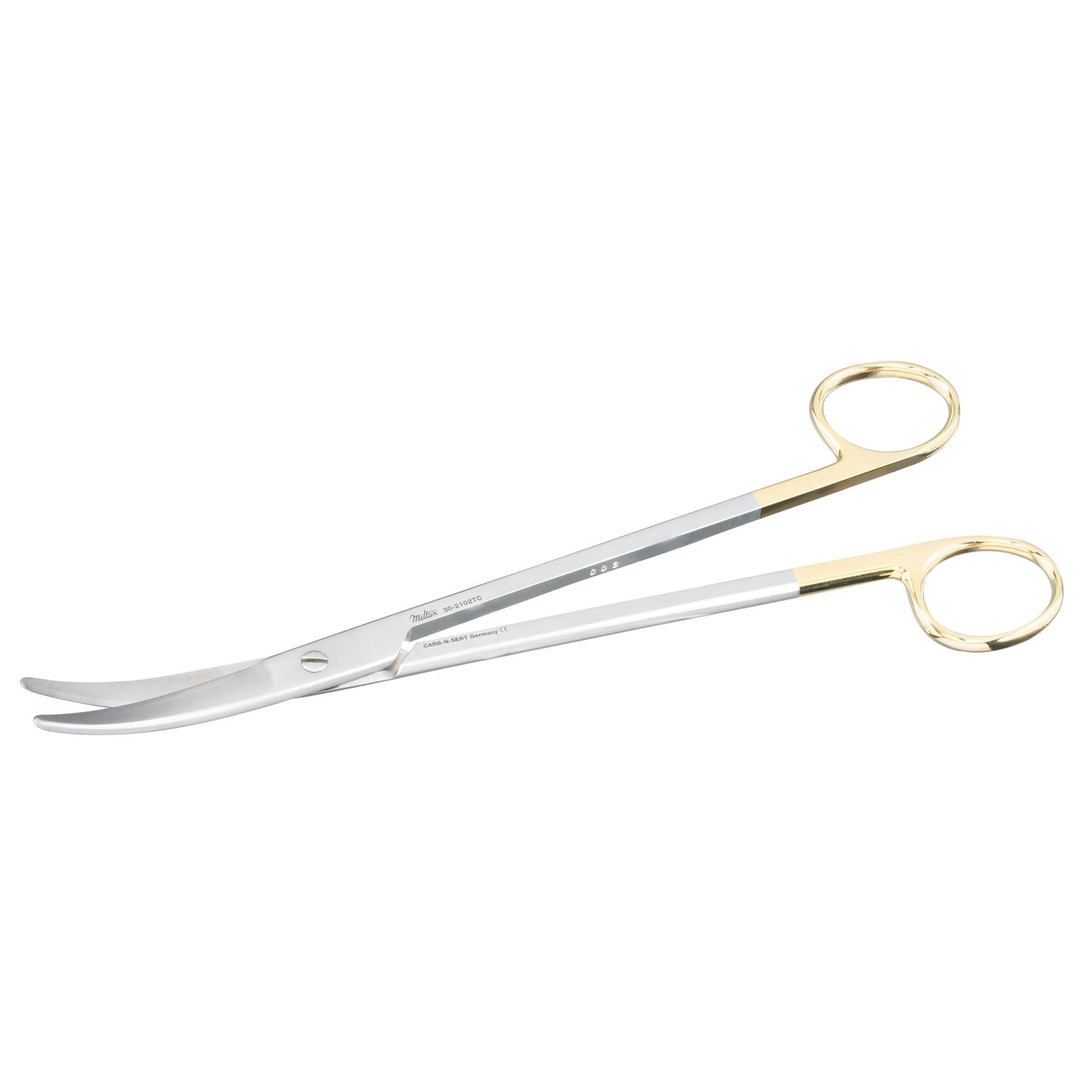 Scissors, 9" (22.9cm) Curved, Carb-N-Sert Blades