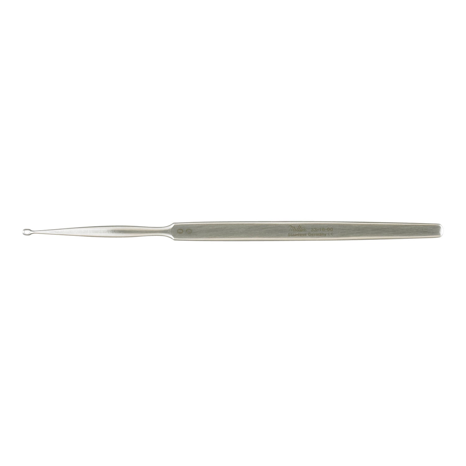 Dermal Curette, Size 00, 5_" Oval Narrow Handles