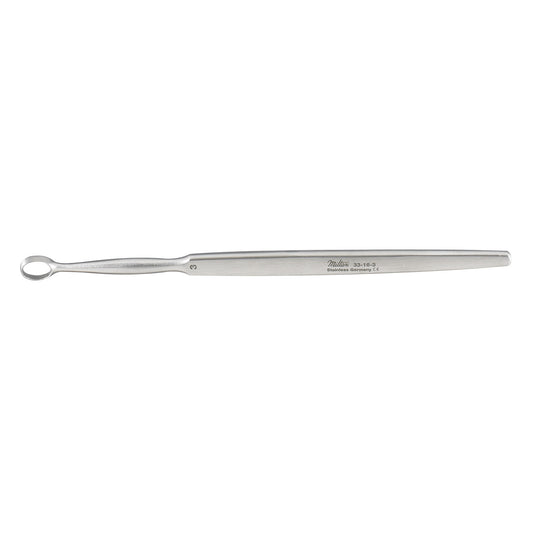 Dermal Curette, Size 3, 5_" Oval Narrow Handles