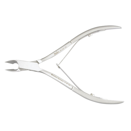 Cuticle Nipper, 4_", Stainless, 10mm, Convex Jaws