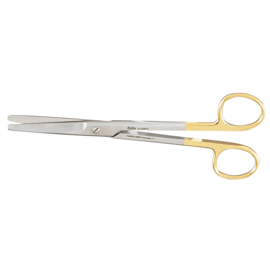 Dissecting Scissors, 6_" Straight, Carb-N-Sert, Standard Beveled Blades