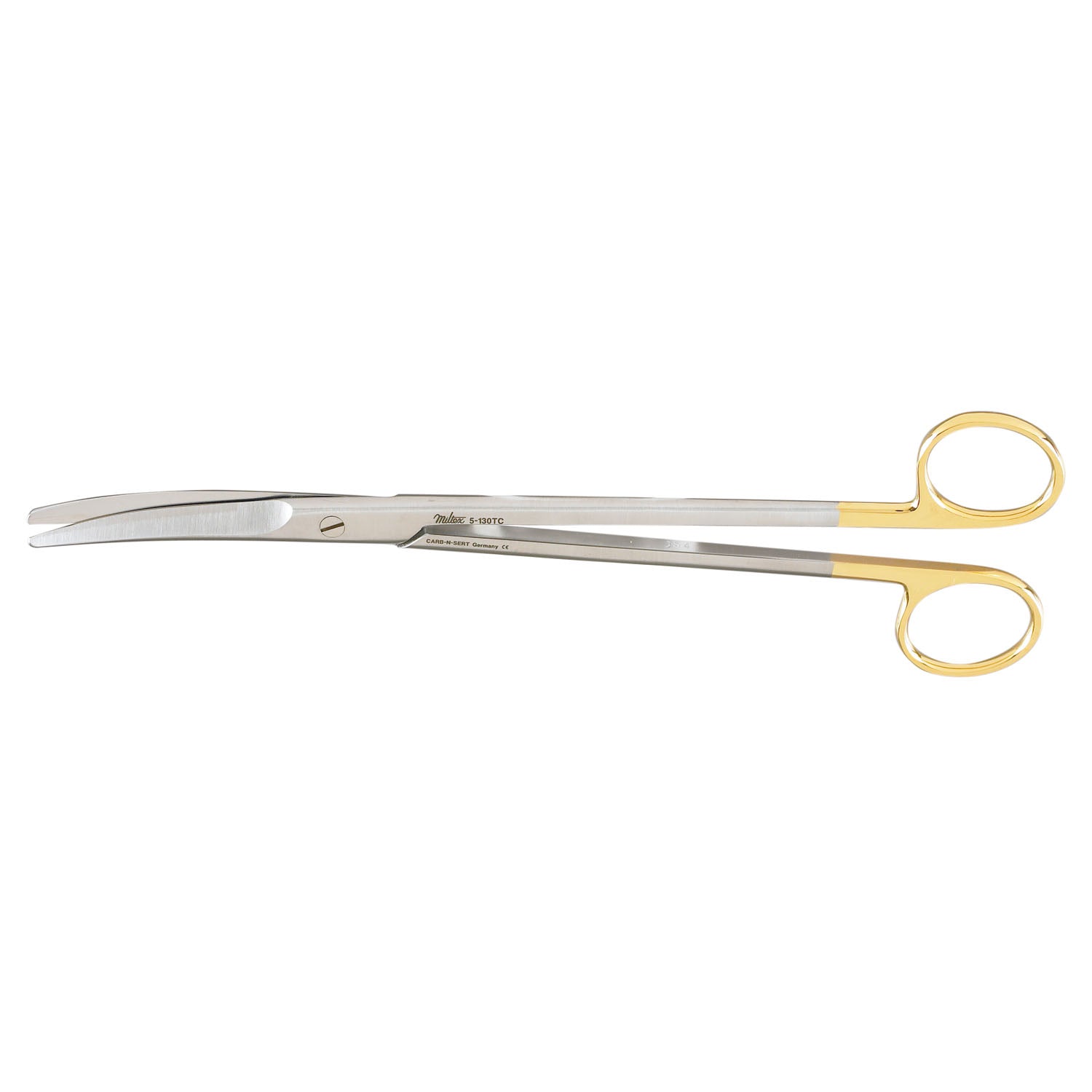 Dissecting Scissors, 9" Curved, Carb-N-Sert, Standard Beveled Blades