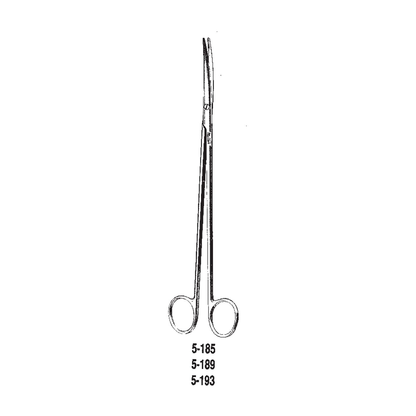 Metzenbaum Scissors, 9" Curved, Delicate