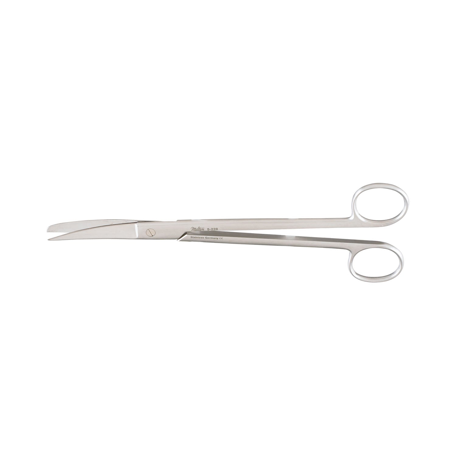 Sims Scissors, 8", Sharp-Blunt Points, Curved