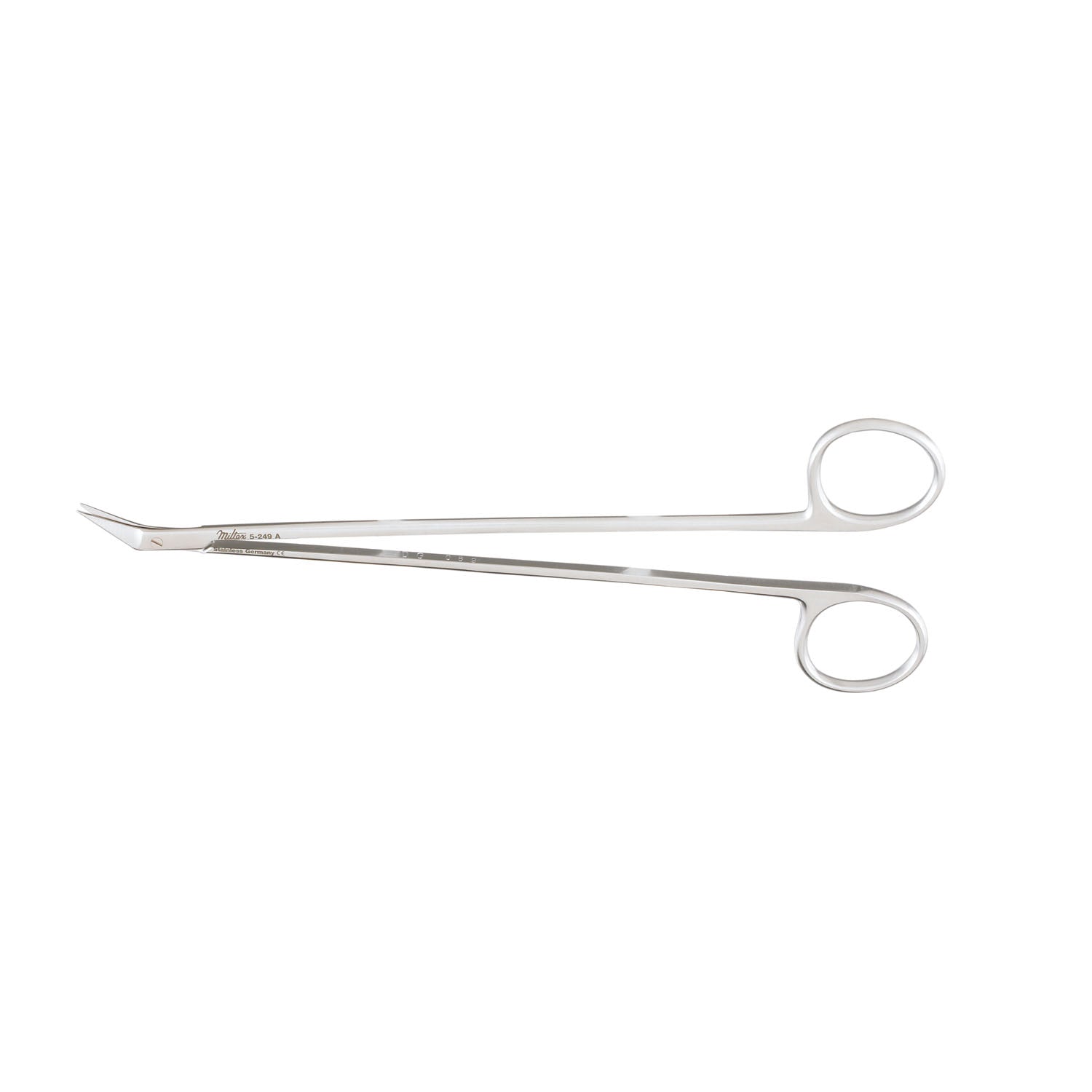 Potts-Smith Scissors, 7", Delicate, Angled On Side 25, 13mm Blades