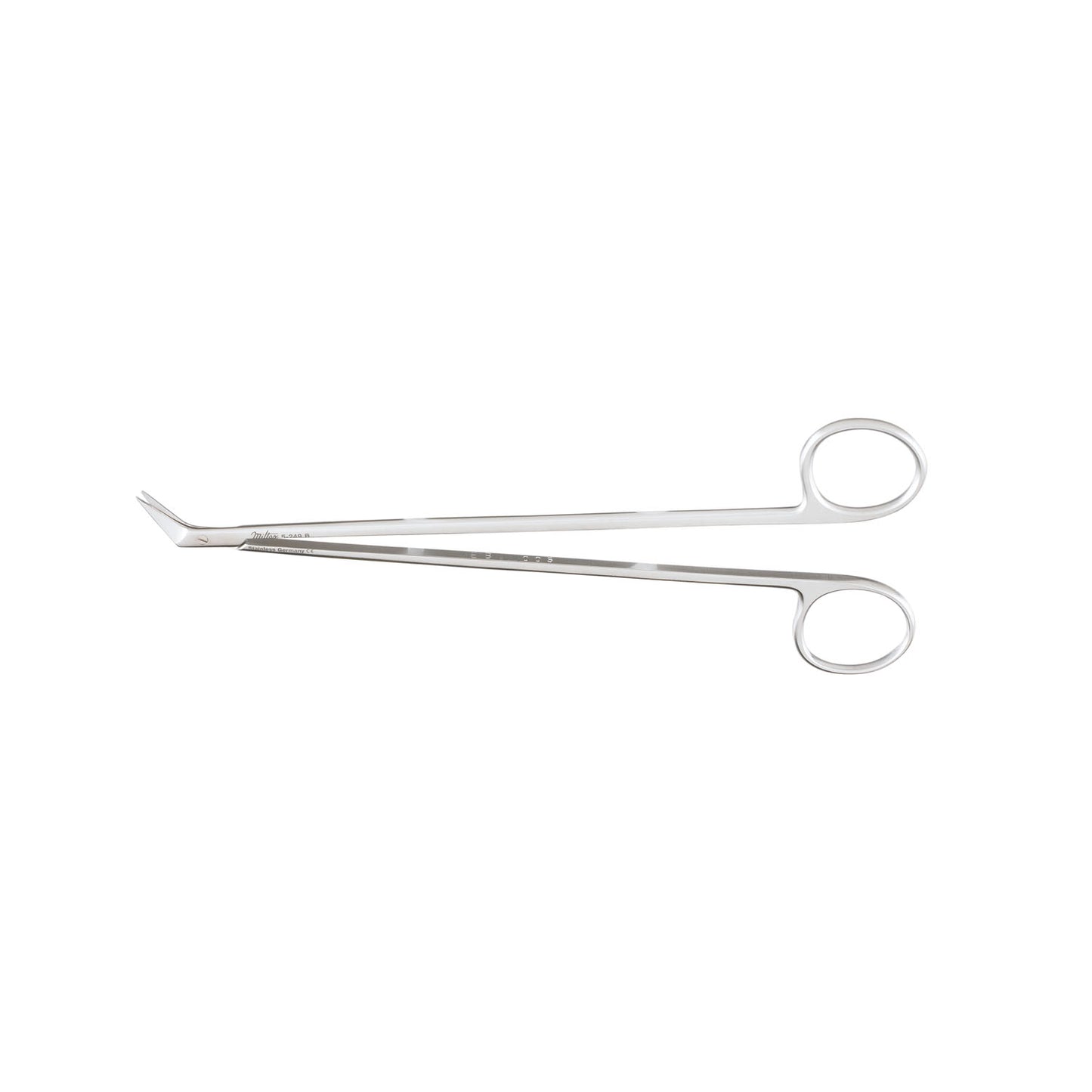 Potts-Smith Scissors, 7", Delicate, Angled On Side 45, 13mm Blades