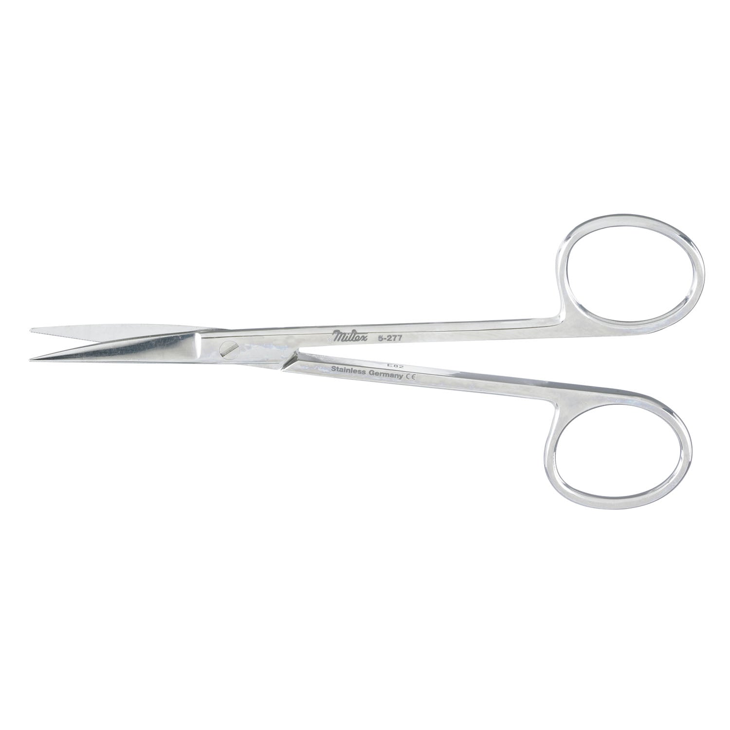 Surgery Scissors, 4_" Curved, Sharp-Sharp Points, Serrated Blade